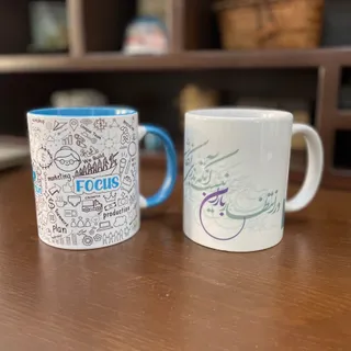 ماگ سفید