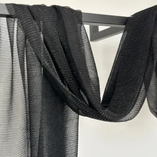 شال مشکی لمه