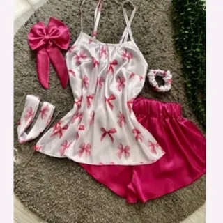 ست 4 تیکه ساتن ال ایکس