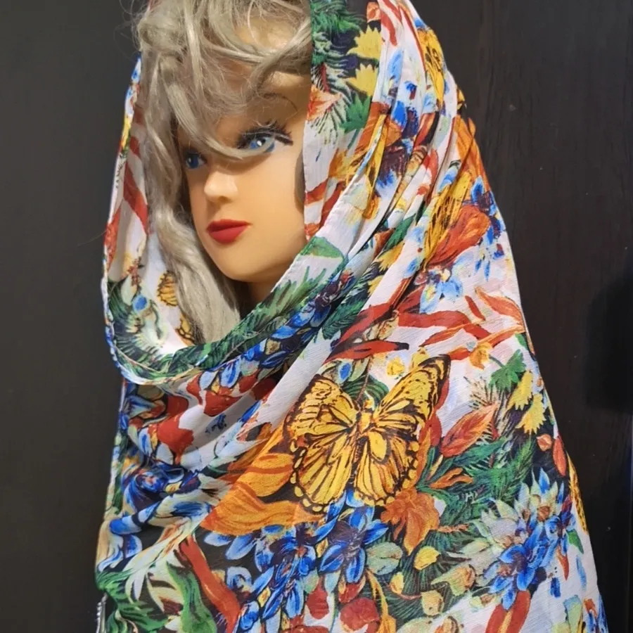 شال حریر کریشه