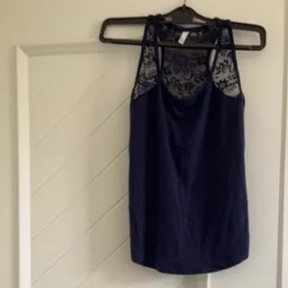 تاپ پیازا سرمه ای تور دار