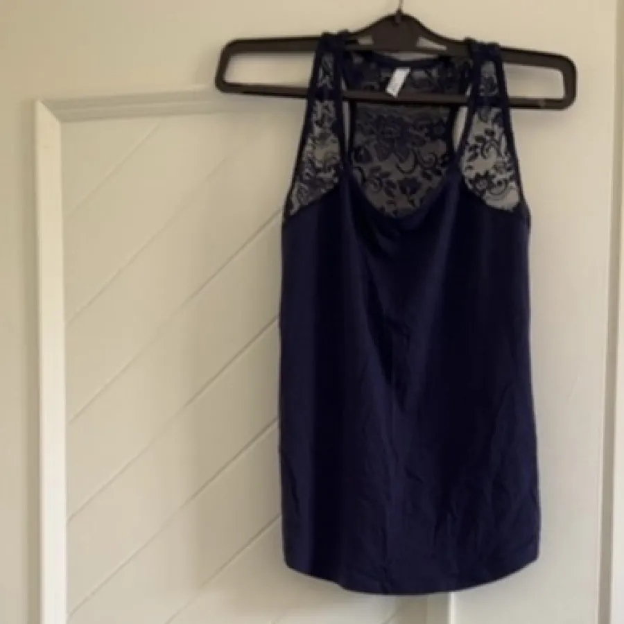 تاپ پیازا سرمه ای تور دار