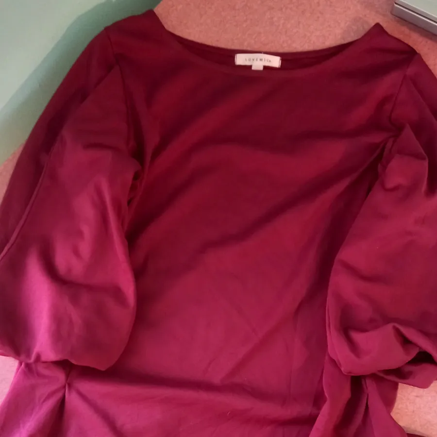 پیراهن زرشکی برند lovemic