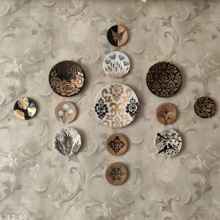 دیوارکوب سفالی