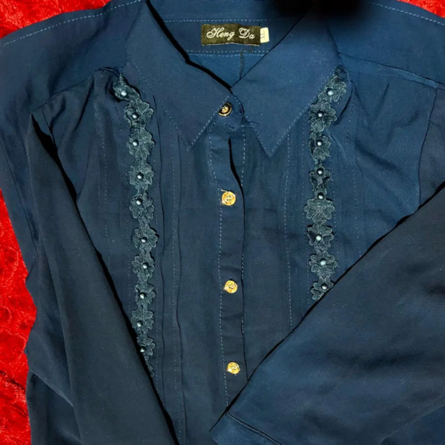 شومیز بلند سرمه ایXL