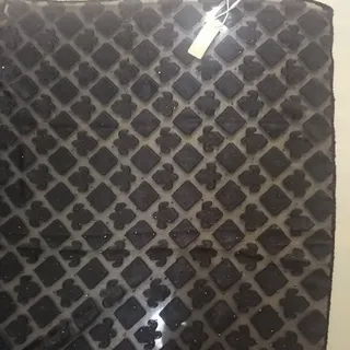 شال حریر مشکی