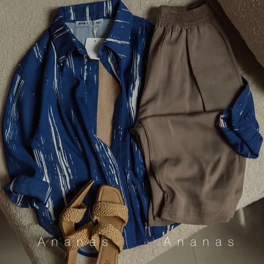 شومیز مانتویی برکه