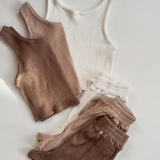 ست تاپ شلوارک کبریتی