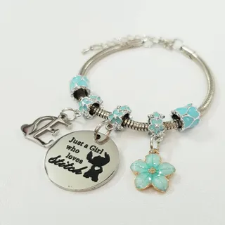 دستبند پاندورا آویز استیل