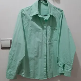 شومیز سبز پاستیلی