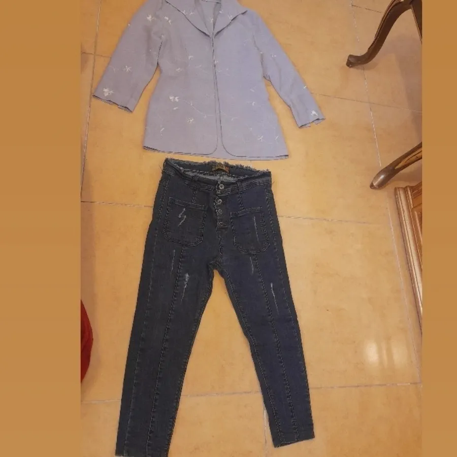 کت شلوار جین