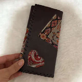 کیف پولی زنانه کار دست