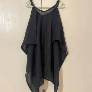 پیراهن حریر مشکی