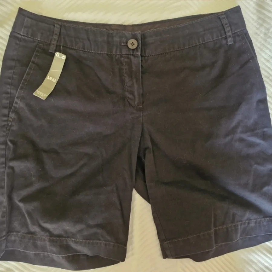 شلوارک کتان Mango