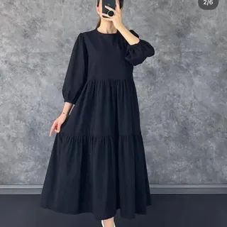 پیراهن بلند نخی