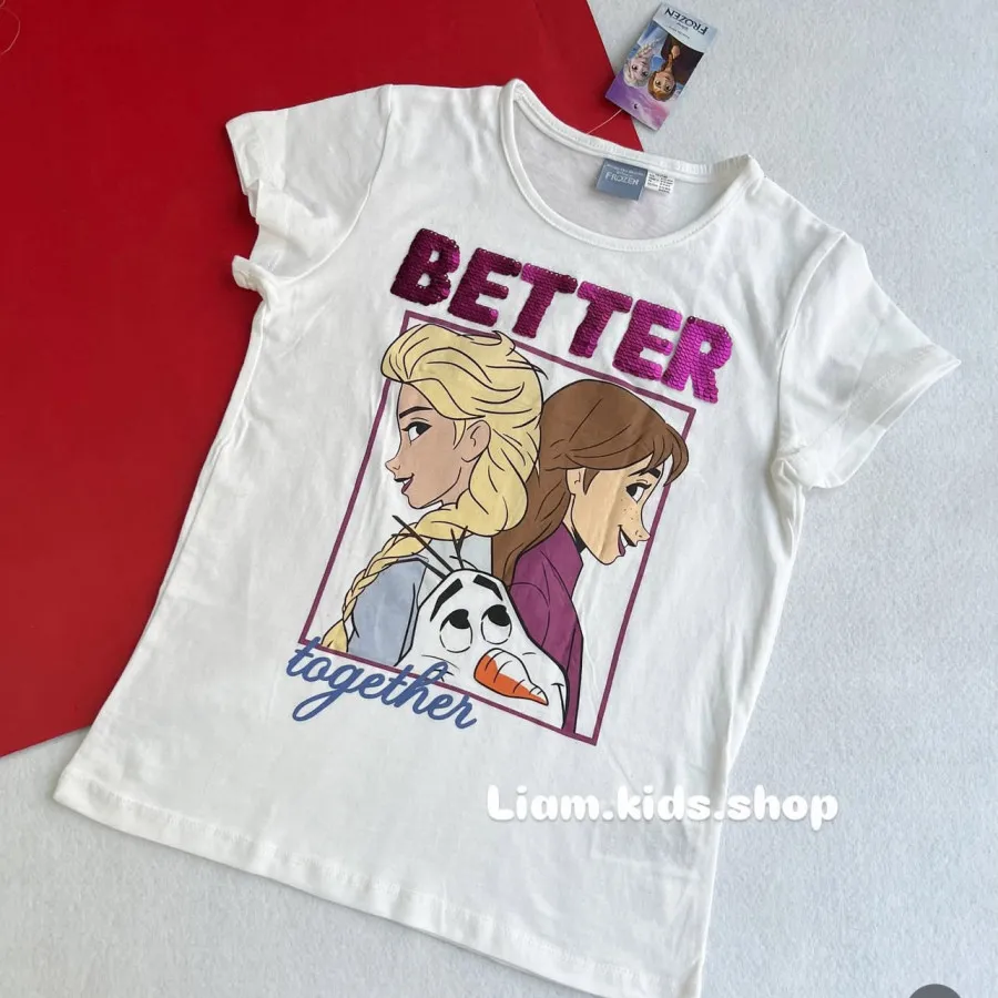 تیشرت پولک برگردان فروزن