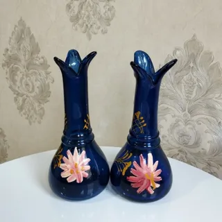 گلدان قدیمی شاخدار