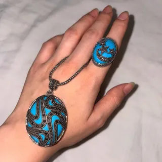 ست گردنبند و انگشتر