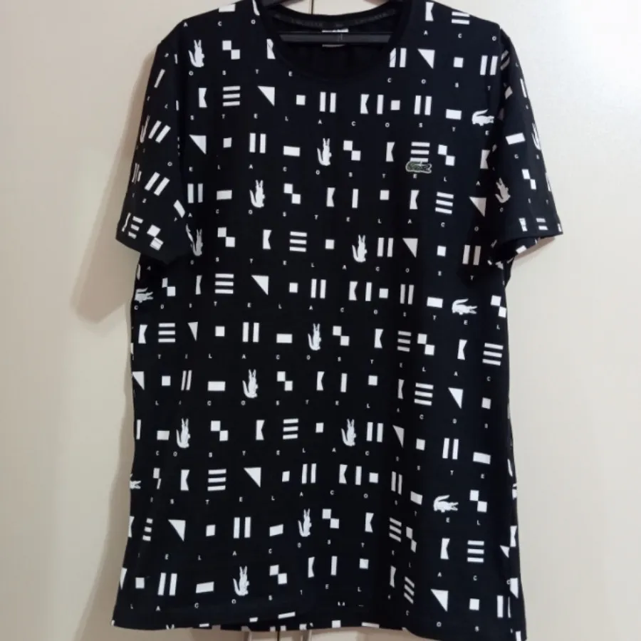 تیشرت نخ پنبه مشکی مردانه