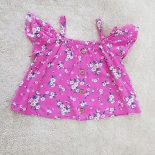 بلوز سرشانه باز ترک