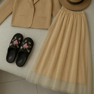 ست کت و دامن گلستان