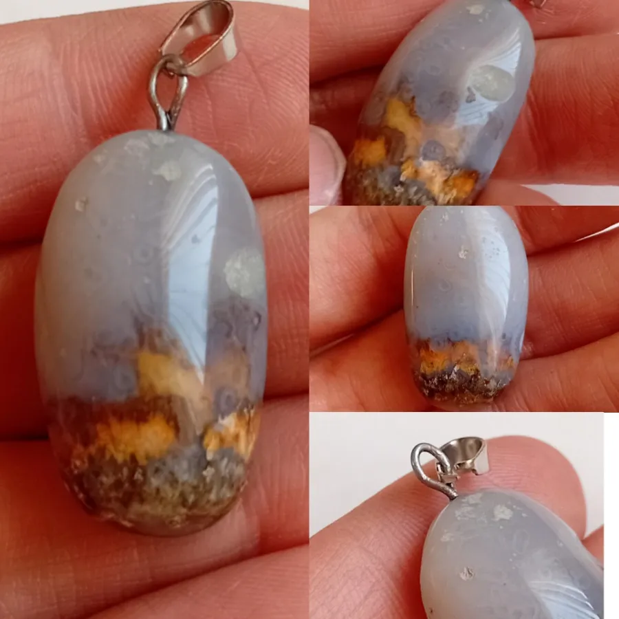 آویز عقیق شجر زیبا