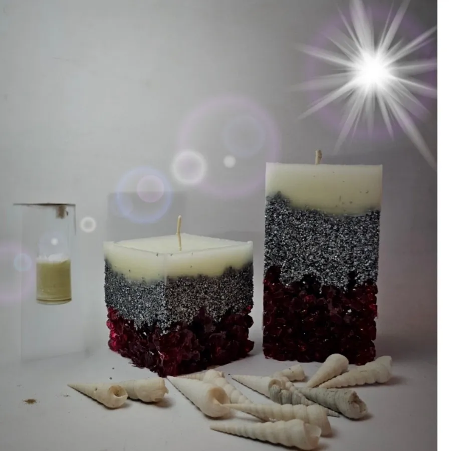 شمع سنگ و کریستال