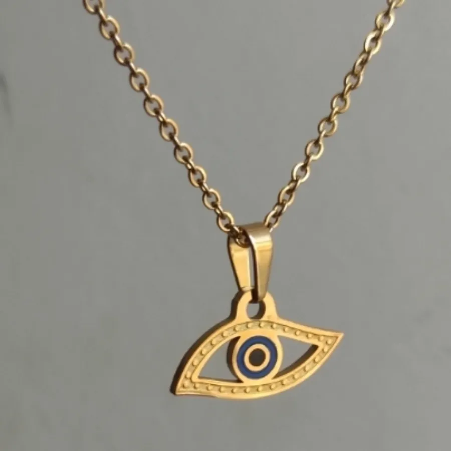 گردنبند چشم ونظر کپی طلا