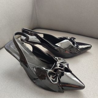 کفش پاشنه دار زارا پاپیون