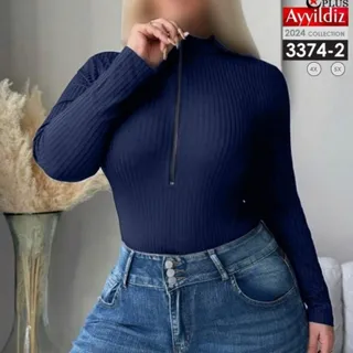 بادی جلو زیپ سایز بزرگ