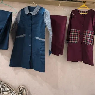 مانتو و شلوار مدرسه