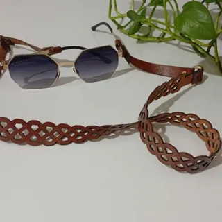 بند عینک چرم