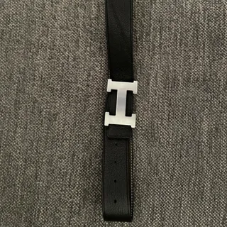 کمربند هرمس چرم دو رو