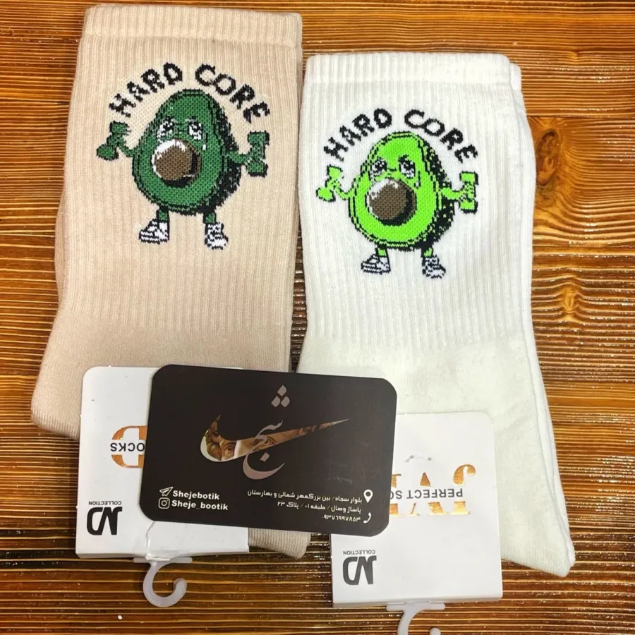 جوراب طرح دار