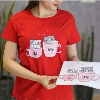 تیشرت طرح گربه