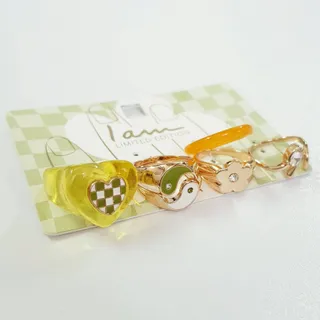 پک پنج عددی انگشتر طلایی