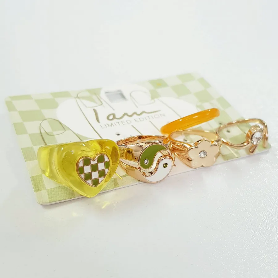 پک پنج عددی انگشتر طلایی