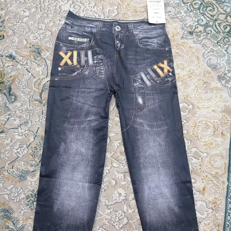 شلوار طرح جین