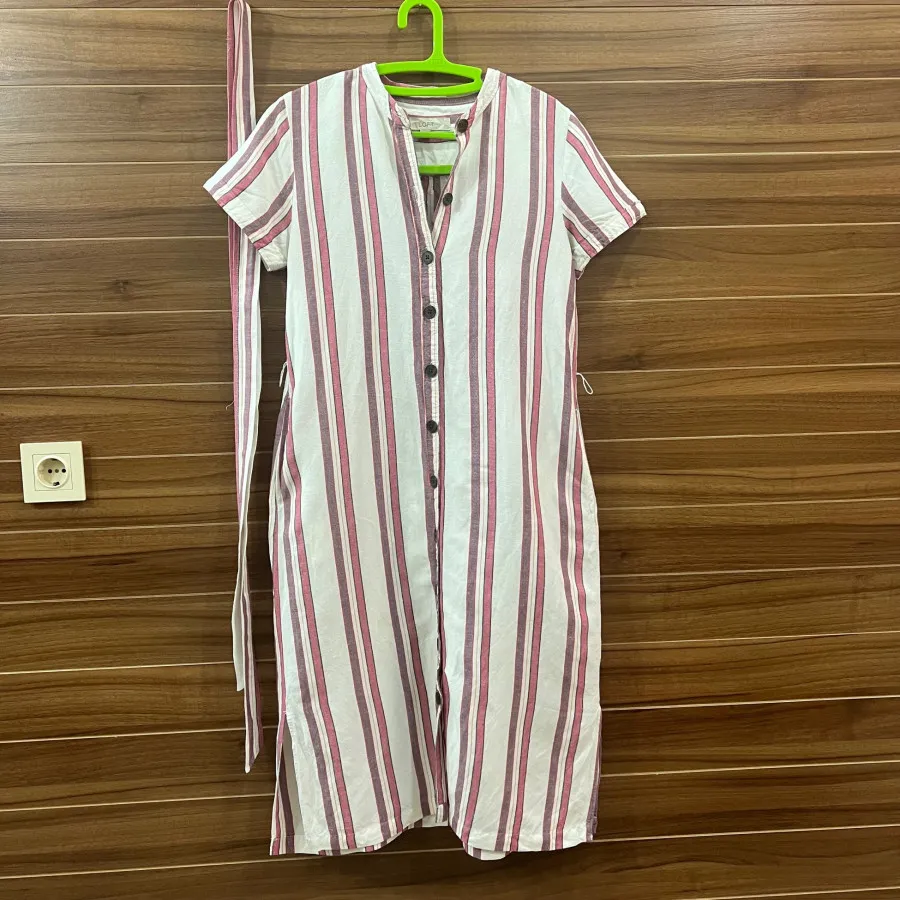 پیراهن لینن برندLOFT