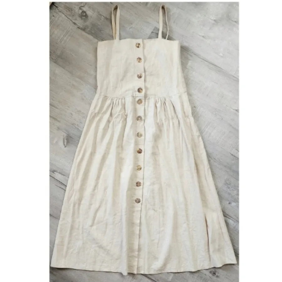 پیراهن لینن تابستانی