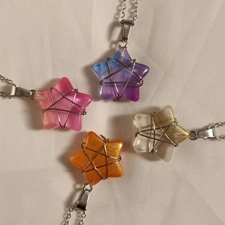 گردنبند ستاره آبنباتی