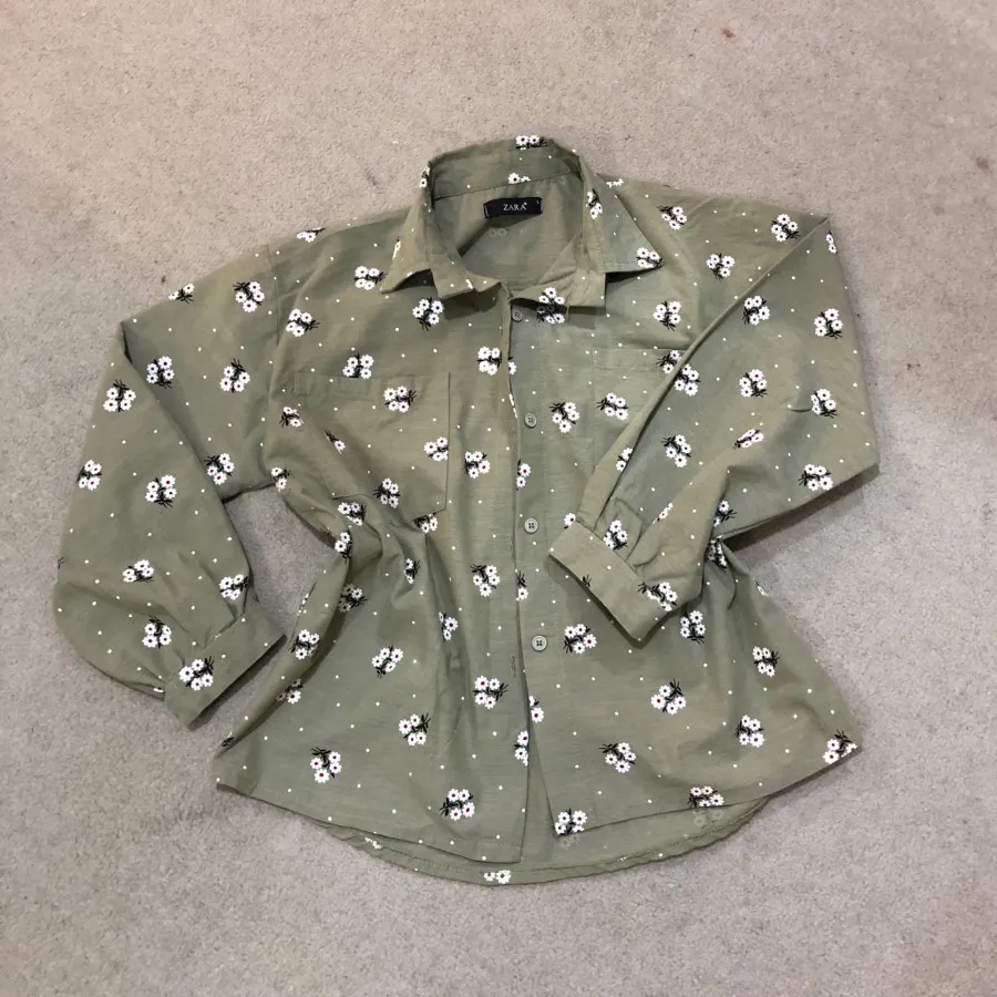 شومیز گلدار شیک