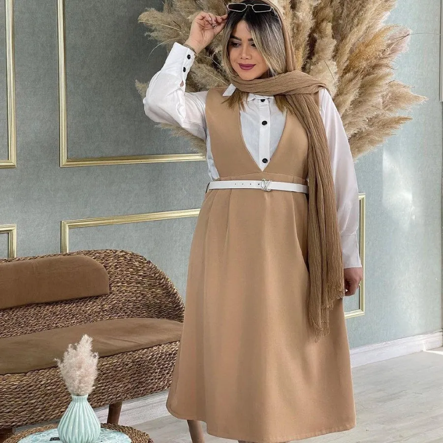 شومیز-سارافون-کمربند