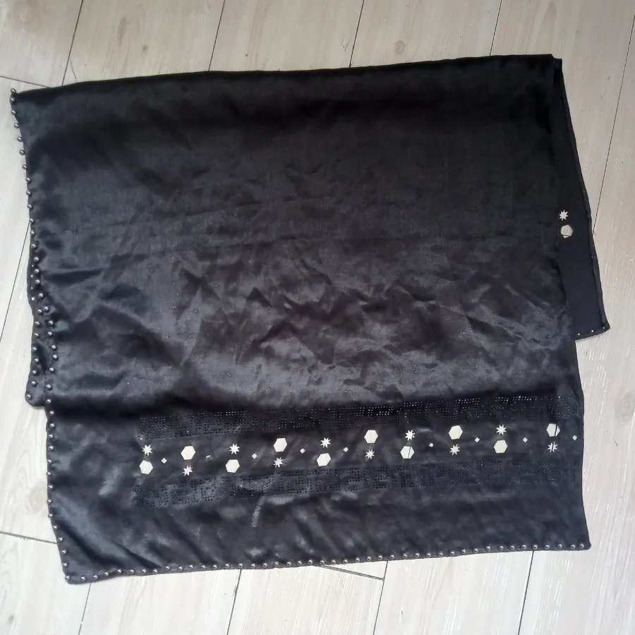 شال لمه مشکی مجلسی