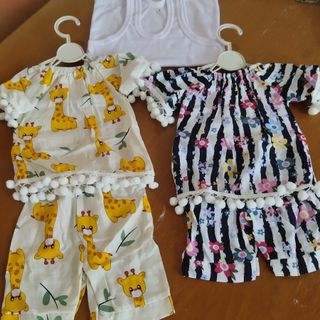 2تا ست دخترانه و یک رکابی