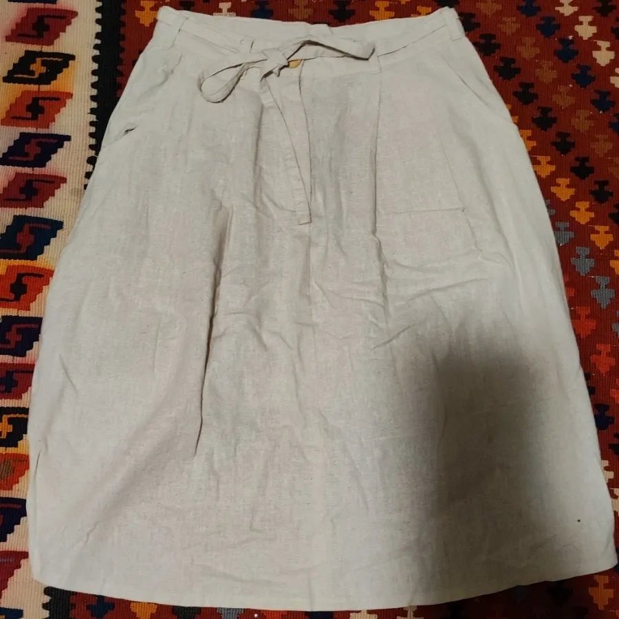 دامن لینن خارجی