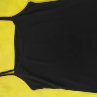 تاپ مشکی بندی