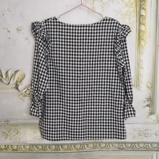 شومیز نخی چهارخونه خاص