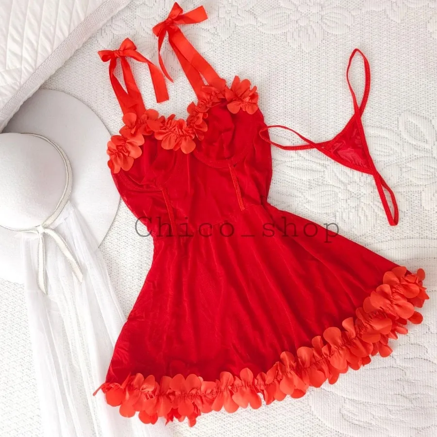 لباس خواب گلدار فنردار