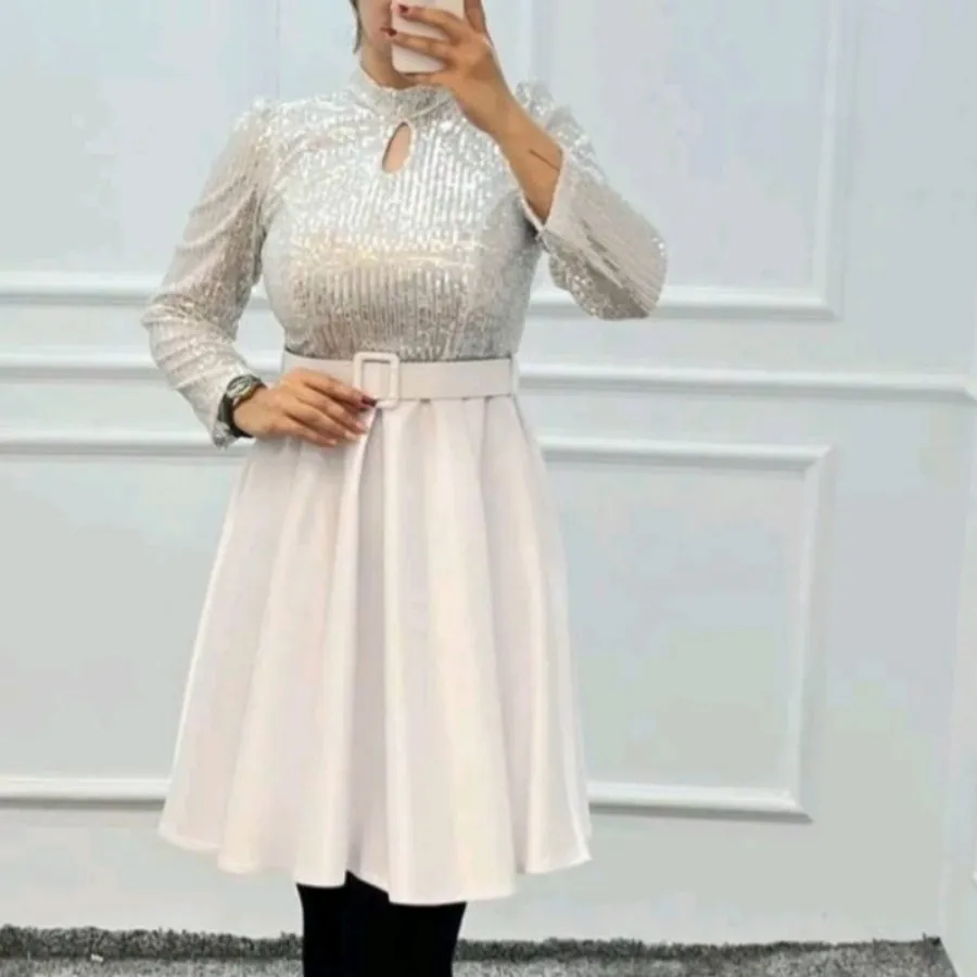 پیراهن عروسکی پولکی